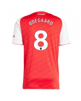 Arsenal Martin Odegaard #8 Maglia Gara Casa Repliche 2025-26 Maniche Corte